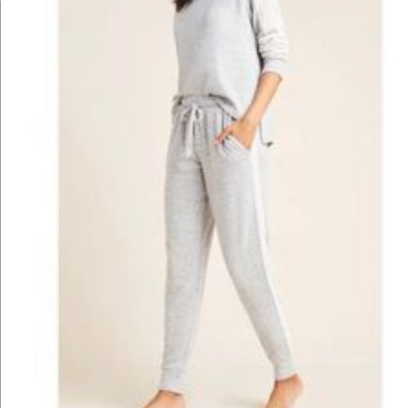 Anthropology Flora Nikrooz  pink lounge set - Picture 2 of 8